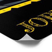 Batman | Chalkboard Happy Birthday Welkom Poster (Hoek)