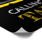 Batman | Chalkboard Verjaardag Neem een traktatie  Poster (Hoek)