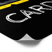 Batman | Chalkboard verjaardagskaarten & geschenkb Poster (Hoek)