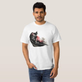 Batman City Smoke T-shirt (Voorkant volledig)
