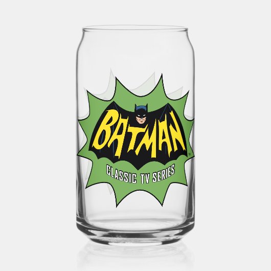 Batman Classic TV Series Logo Blikvorm Glas (Achterkant)