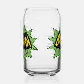 Batman Classic TV Series Logo Blikvorm Glas (Rechts)