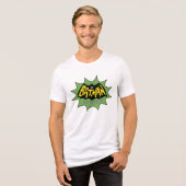 Batman Classic TV Series Logo Tri-Blend Shirt (Voorkant volledig)