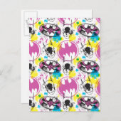 Batman Color Code Pattern 3 Briefkaart (Voorkant / Achterkant)