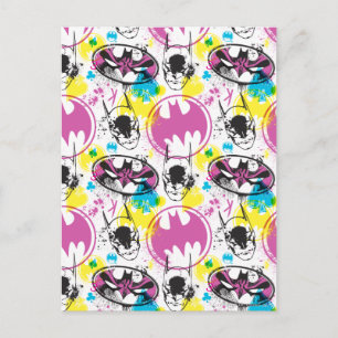 Batman Color Code Pattern 3 Briefkaart