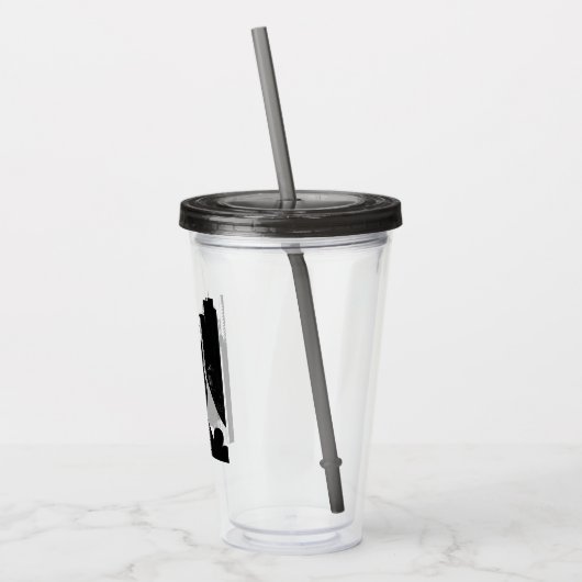 Batman Comic Book Illustration Acryl Drinkbeker (Links)