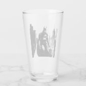 Batman Comic Book Illustration Glas (Achterkant)