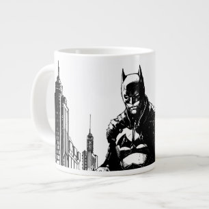 Batman Comic Book Illustration Grote Koffiekop