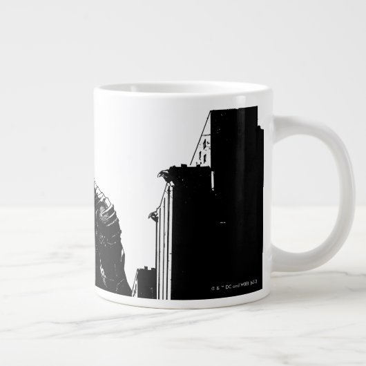 Batman Comic Book Illustration Grote Koffiekop (Rechts)