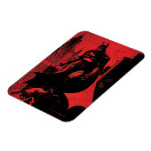 Batman Comic Book Illustration Magneet (Linkerzijde)