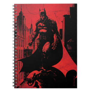 Batman Comic Book Illustration Notitieboek