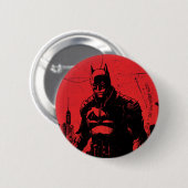 Batman Comic Book Illustration Ronde Button 5,7 Cm (Voorkant /achterkant)