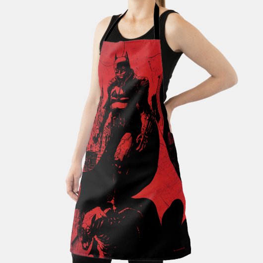 Batman Comic Book Illustration Schort (Insitu)