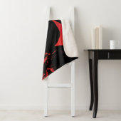 Batman Comic Book Illustration Sherpa Deken (In situ)