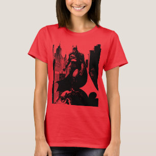 Batman Comic Book Illustration T-shirt