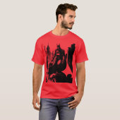 Batman Comic Book Illustration T-shirt (Voorkant volledig)