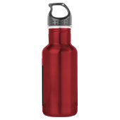 Batman Comic Book Illustration Waterfles (Achterkant)