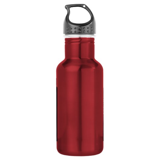 Batman Comic Book Illustration Waterfles (Achterkant)