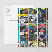 Batman Comic Panel 5x5 Briefkaart (Voorkant / Achterkant)