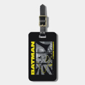Batman Comic Tri-Panel Graphic Bagagelabel (Voorkant verticaal)