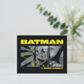 Batman Comic Tri-Panel Graphic Briefkaart (Staand voorkant)