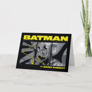 Batman Comic Tri-Panel Graphic Kaart