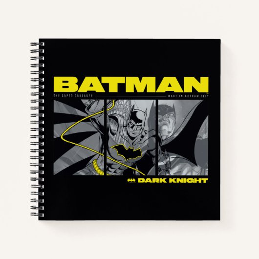 Batman Comic Tri-Panel Graphic Notitieboek (Voorkant)