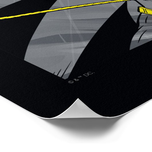 Batman Comic Tri-Panel Graphic Poster (Hoek)