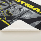 Batman Comic Tri-Panel Graphic Sherpa Deken (3/4)