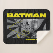 Batman Comic Tri-Panel Graphic Sherpa Deken (Voorkant (horizontaal))