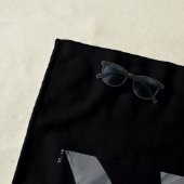 Batman Comic Tri-Panel Graphic Strandlaken (In situ)