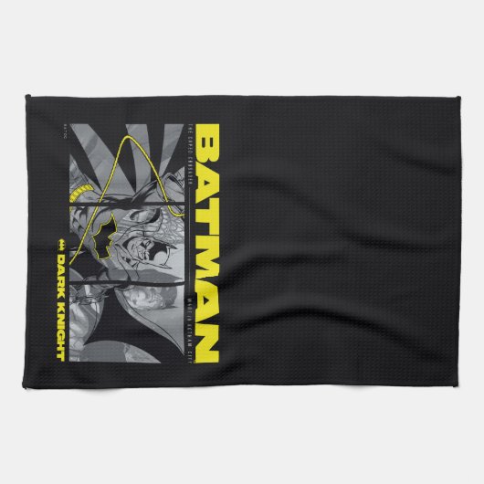 Batman Comic Tri-Panel Graphic Theedoek (Horizontaal)