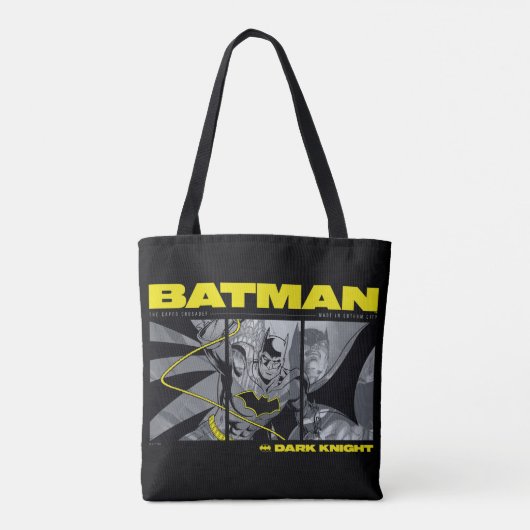 Batman Comic Tri-Panel Graphic Tote Bag (Achterkant)
