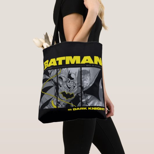 Batman Comic Tri-Panel Graphic Tote Bag (Dichtbij)