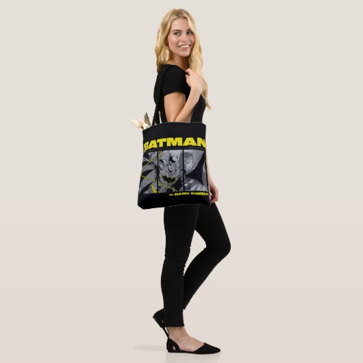 Batman Comic Tri-Panel Graphic Tote Bag (Op model)