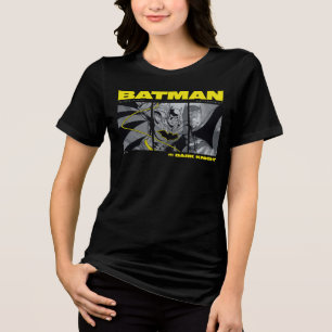 Batman Comic Tri-Panel Graphic Tri-Blend Shirt