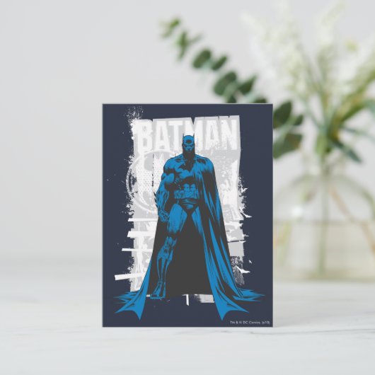 Batman Comic -  volledig Uitzicht Briefkaart (Staand voorkant)