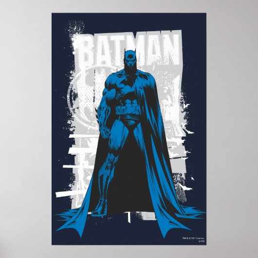 Batman Comic -  volledig Uitzicht Poster (Voorkant)