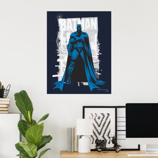 Batman Comic -  volledig Uitzicht Poster (Thuiskantoor)