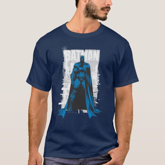 Batman Comic -  volledig Uitzicht T-shirt (Voorkant)