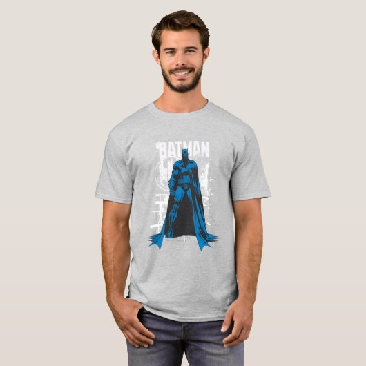 Batman Comic -  volledig Uitzicht T-shirt (Voorkant volledig)