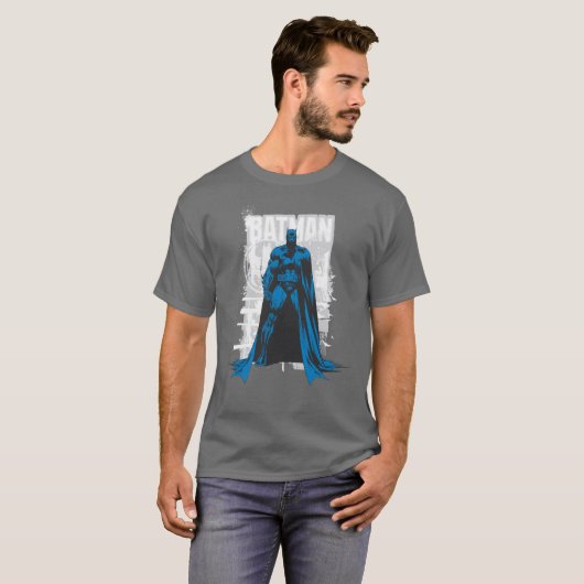 Batman Comic -  volledig Uitzicht T-shirt (Voorkant volledig)