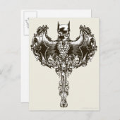 Batman Cowl en Skull Crest Briefkaart (Voorkant / Achterkant)