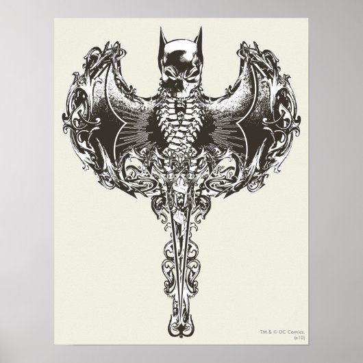 Batman Cowl en Skull Crest Poster (Voorkant)