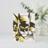 Batman Cowl en Skulls Briefkaart (Staand voorkant)