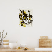 Batman Cowl en Skulls Poster (Keuken)