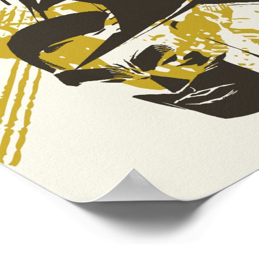 Batman Cowl en Skulls Poster (Hoek)