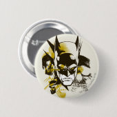 Batman Cowl en Skulls Ronde Button 5,7 Cm (Voorkant /achterkant)