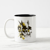 Batman Cowl en Skulls Tweekleurige Koffiemok (Links)