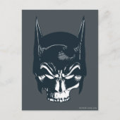 Batman Cowl/Skull-pictogram Briefkaart (Voorkant)